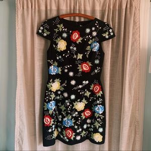 Alice and Olivia Embroidered Dress